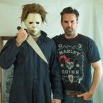 Ryan Monnier (Michael Myers) with Cheyenne Hess.