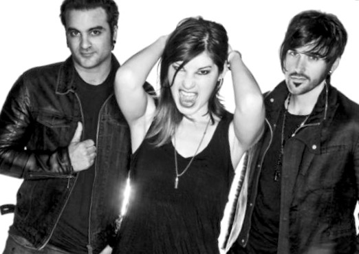 Emma Anzai and the rest of The Sick Puppies