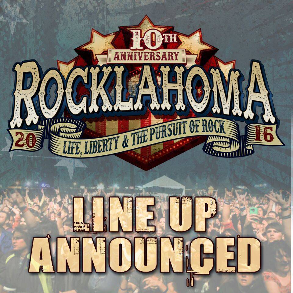 Rocklahoma 2017 band lineup Slickster Magazine