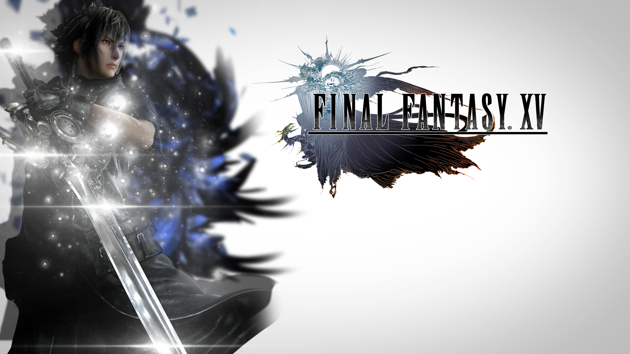 Wallpaper weapons, motorcycle, swords, Final Fantasy XV for mobile and  desktop, section игры, resolution 3840x2160 - download