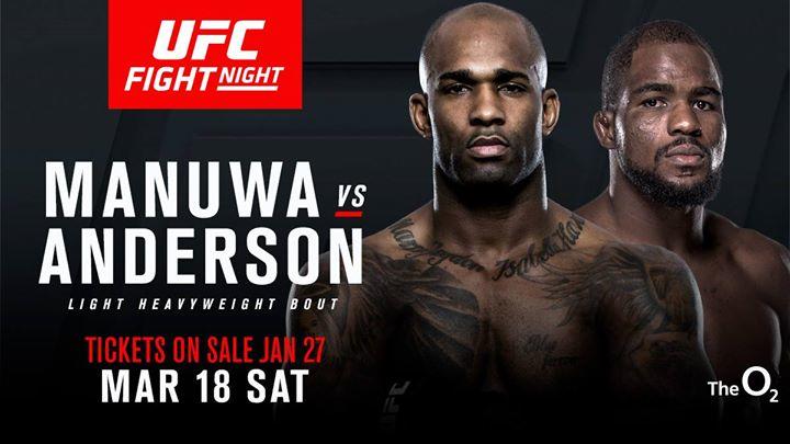 UFC Fight Night: Manuwa vs Anderson