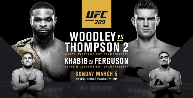 UFC 209: Woodley vs Thompson 2 preview