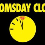 The Doomsday Clock Superman Logo