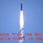 5 lessons from the Ballistic Missile Alert in Hawaii