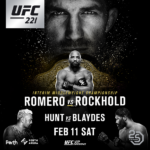 UFC 221 Poster