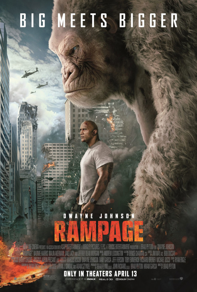 Rampage Review: Big Monsters, Bigger A-Holes