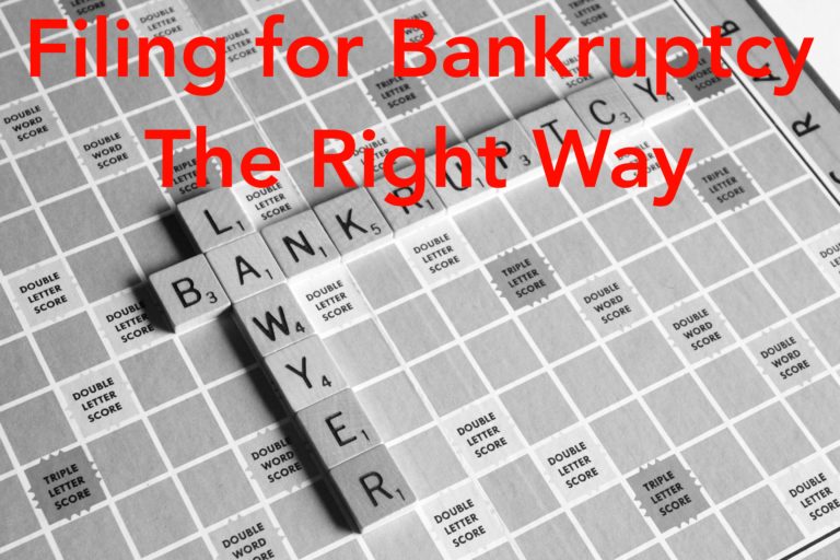 Banner image for Filing for Bankruptcy The Right Way