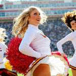 Southern California Trojans cheerleaders