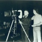 John Carpenter on the set of Halloween