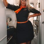 Hot Blonde Texas Flight Attendant 06