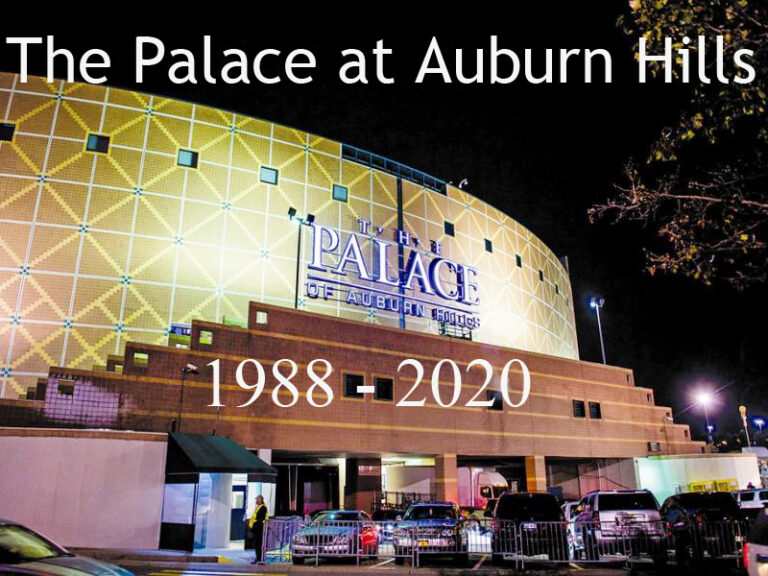 Saying Goodbye to the Palace at Auburn Hills