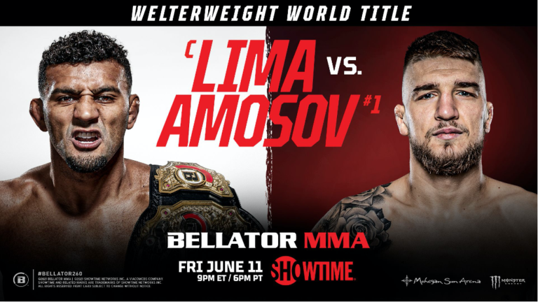 COMPLETE BELLATOR 260 FIGHT CARD